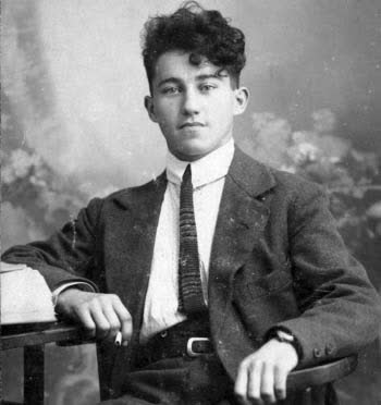 Adi Dassler de joven.