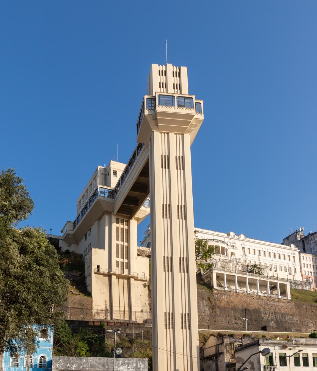 El Elevador Lacerda, en Salvador de Bahía.