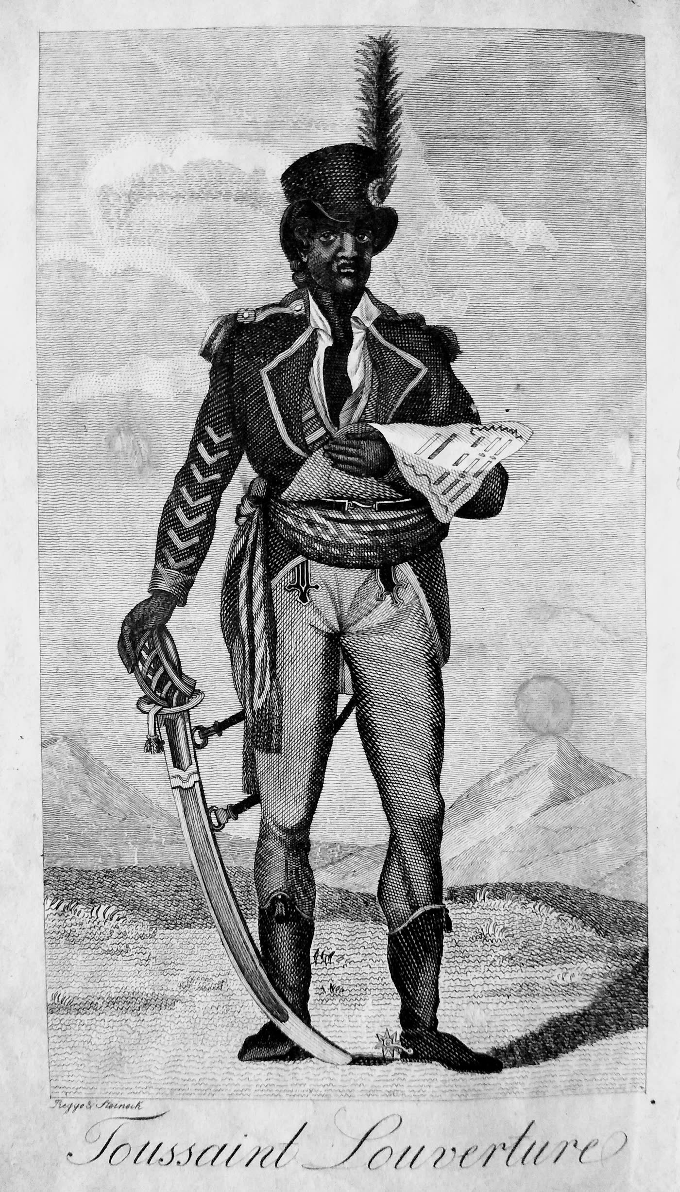 Toussaint Louverture en un grabado de 1806.