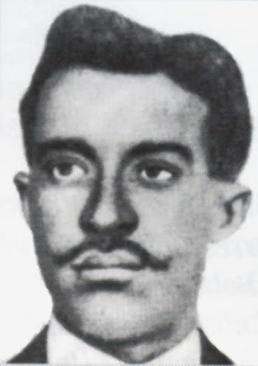 Charlemagne Péralte, líder de los rebeldes cacos contra la ocupación.